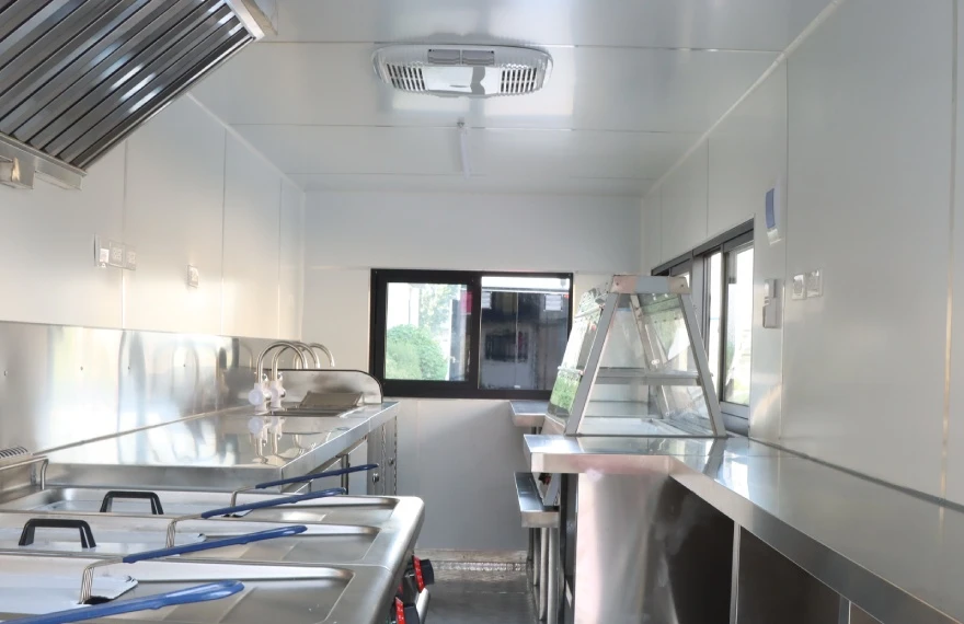 modular restaurant interior