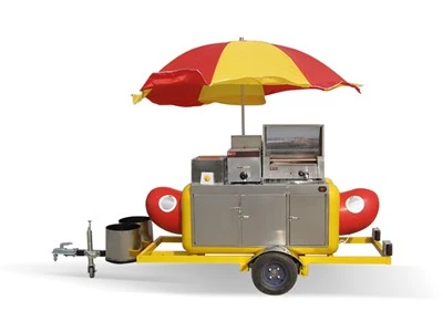 Pølsevogn med grill selges